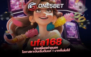 One5bet ufa168 รวมสล็อตค่ายนอก โอกาสหาเงินเริ่มต้นแค่ 1 บาทก็เล่นได้